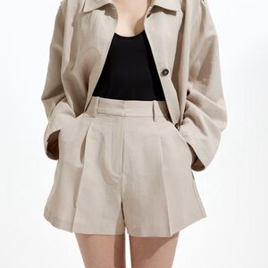 🖤BOGO 50% OFF🖤 NWOT Linen Blend Dress Shorts